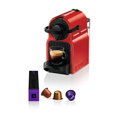 Image de Krups XN100510 Inissia Nespresso Water tank capacity: 0.7L Ruby rouge