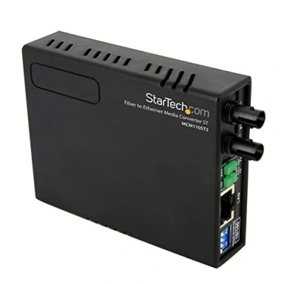 Image de Convertisseur Fast Ethernet cuivre fibre optique multimode ST 10/100 2 km Port STARTECH