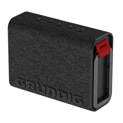 Image de GRUNDIG GBT Jam 2 Enceinte Bluetooth 5.3 4,3 W RMS, jusqu&#039;à 30 Heures de portée, Heures, Batterie Externe, Fonction Mains Libres, étanche à la poussière et l&#039;eau, IP67, Noir