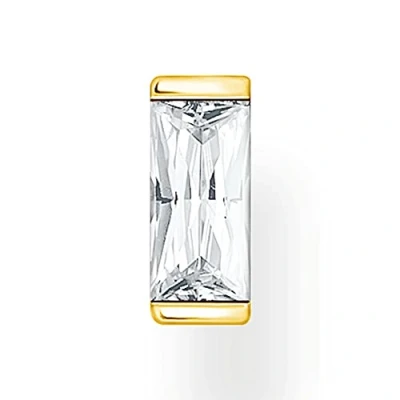 Image de Thomas Sabo Dames 18 carats (750) bicolore Irrégulier N&#039;est pas applicable Boutons d&#039;oreilles H2185 414 14