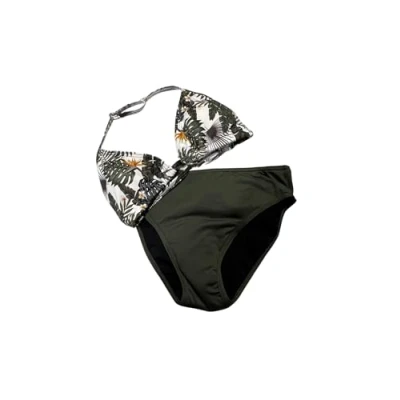 Image de HAUTE PRESSION Fille Cygne 2 Menstruel Ado Maillot De Bain Deux Pièces, Vert, 12 16 Ans EU