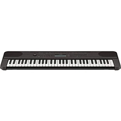 Image de Yamaha Arrangeur PSR E360 clavier digital Avec 61 touches dynamiques différents modes d&#039;apprentissage Pour amateurs &amp; étudiants Érable