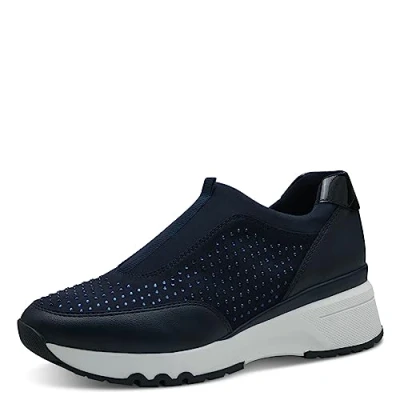 Image de MARCO TOZZI Femme 2 24730 41 Basket, DK Navy Comb, 38 EU