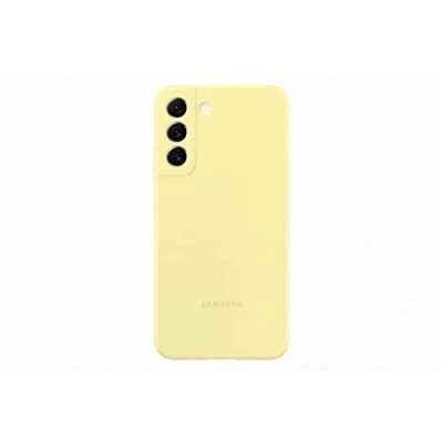 Image de Coque Samsung Galaxy S22 Plus Silicones et TPU (doux) silicone/Coque Étui téléphone Jaune