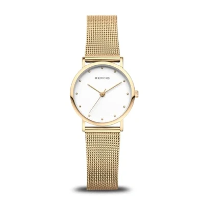 Image de BERING Femmes Analogique Quartz Classic Collection Montre avec Bracelet en Acier Inoxydable &amp; Verre Saphir 13426 334