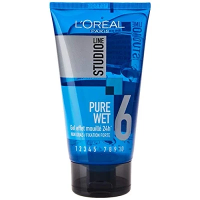 Image de L&#039;Oréal Paris Studio Line Gel Coiffant Effet Mouillé Pure Wet 150 ml