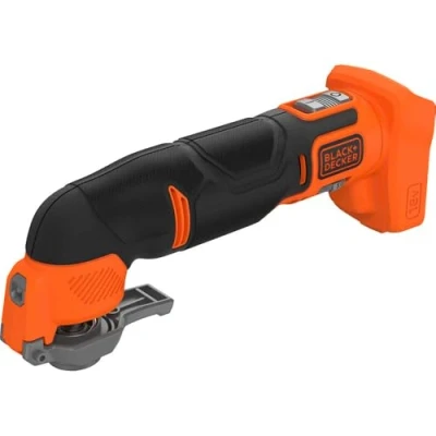 Image de Oscillating Multi Tool 18 V, Variable Speed 8,000 18,000 opm, 2.8 Angle, Includes Accessories, No Charger/Battery Black and Decker