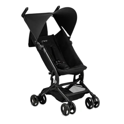Image de poussette MoMi GRACE pour enfant à partir de 6 mois (jusqu&#039;à 15 kg), avec un sac dos le transport après pliage, pliable harnais sécurité 5 points, panier courses