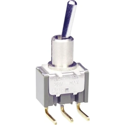 Image de Interrupteur à levier 1 x On/On NKK Switches M2012SS2W13 250 V/AC 3 A accrochage pc(s)