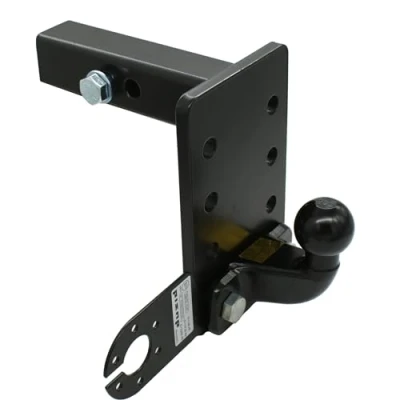 Image de Dispositif d’attelage de remorque AHK US Adapter 50 x mm, hauteur réglable ISO à tête sphérique.