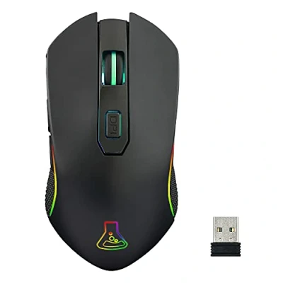 Image de The G Lab Kult Xenon Souris Gamer sans Fil Rechargeable Gaming Wireless Haute Performance 5000 DPI, LED RGB, 6 Boutons, Logiciel Dédié, Légère et Rapide, Compatible PC PS4 PS5 Xbox One