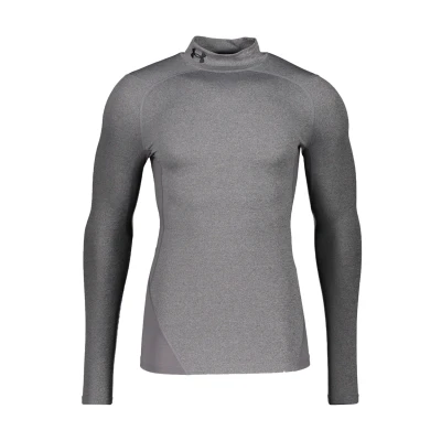 Image de Under Armour CG COMP MOCK Tshirt à manches longues, Homme, Taille: Small, Grau