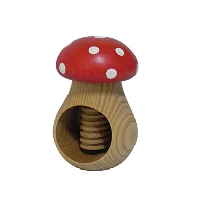 Image de Wooden World Casse Noisette en Forme d’Un Champignon Tres Solide Le Fungus
