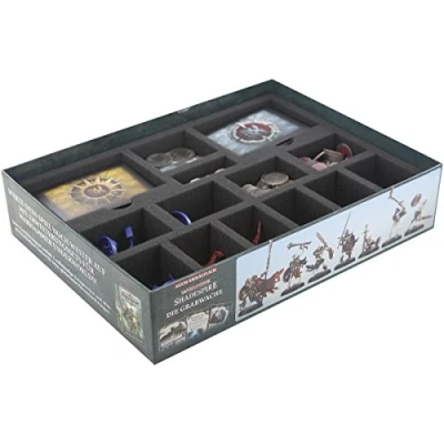 Image de Feldherr Set de Plateau en Mousse Compatible avec Warhammer Underworlds : Boîte Jeu Shadespire Core