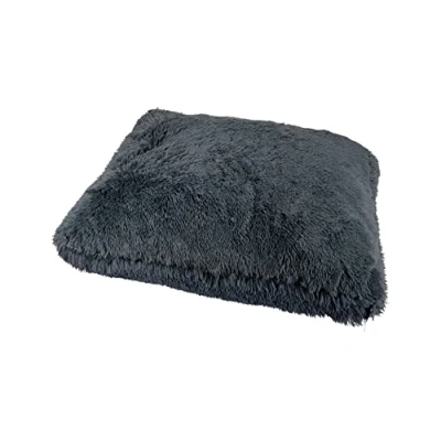 Image de Coussin pour Animaux Paris Prix Fluffy 80cm Anthracite Confortable et Doux