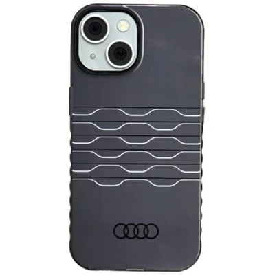 Image de Audi Coque IML pour iPhone 15/14 / 13 6,1&quot; Noir Rigide AU IMLMIP15 A6/D3 BK