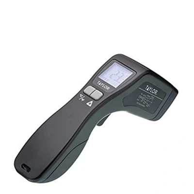 Image de Taylor Pro Thermomètre de Cuisine Numérique Infrarouge, Jauge Température Laser Hygiénique, Sans Contact pour Liquide Alimentaire, Gadget à Lecture Instantanée, Plastique, Noir