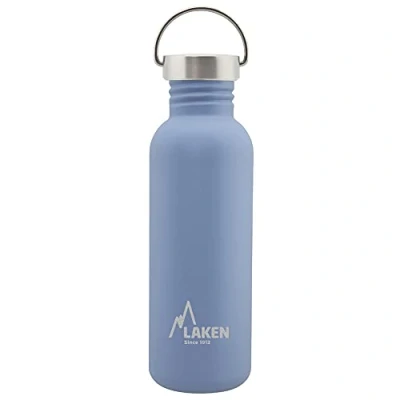Image de LAKEN Bot. ac. inox Basic 750ml S/S tapón Azul