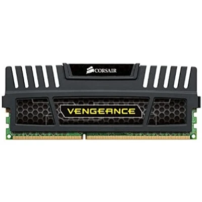 Image de Corsair CMZ4GX3M1A1600C9 Vengeance 4GB (1x4GB) DDR3 1600 Mhz CL9, Noir