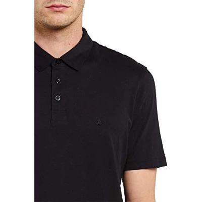 Image de Volcom Wowzer Polo Homme, Noir, FR : M (Taille Fabricant M)