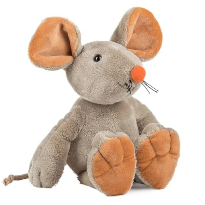 Image de Schaffer Knuddel mich! 4752 Souris en Peluche Eddi 26 cm, Gris