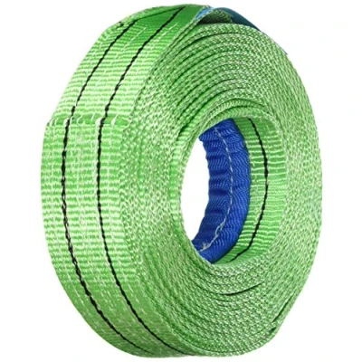 Image de Braun 20062HB Sangle de Levage avec Boucles renforcées, capacité Charge 2000 kg Vert 6 m