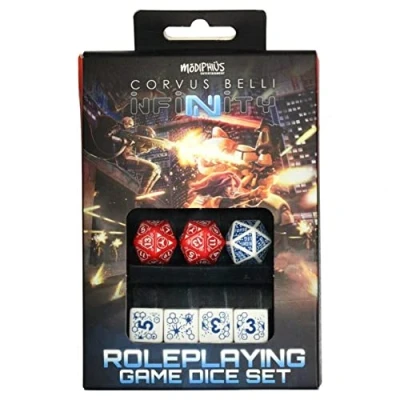 Image de Modiphius Infinity: Factions Dice Sets Nomad Set Role Playing Game RPG English