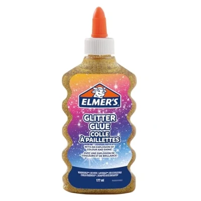 Image de Elmer&#039;s colle pailletée or lavable et adaptée aux enfants 177 ml