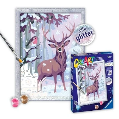 Image de Ravensburger CreArt Kit de peinture par numéros pour enfants Loisirs créatifs à partir 9 ans Version italienne