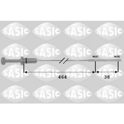 Image de SASIC 1940021 Jauge d&#039;Huile PEUGEOT: 306 3/5 portes, Partner I Van, 206 CITROËN: C3 Berlingo / First