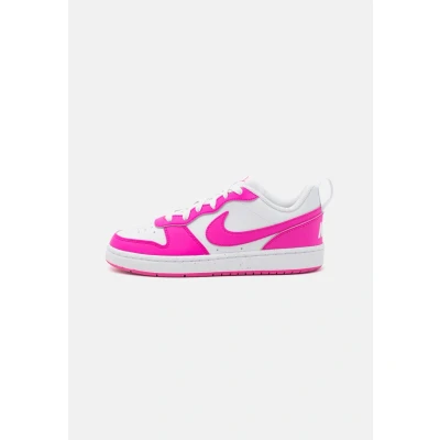 Image de NIKE Court Borough Low Recraft Sneaker, White Laser Fuchsia, 40 EU