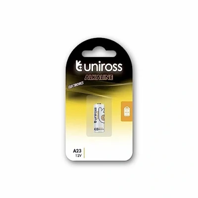 Image de Uniross Pack de 6 Piles Alcaline A23, GP23A, V23GA, LRV08, 8LR932, 8LR23, MN21, 12V