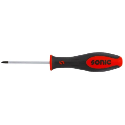 Image de SONIC 1310 Tournevis PH.0 80 satiné chromé magnétique