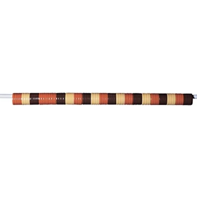 Image de Rideau de porte Lanière Antilles Morel 100 x 220 cm Beige et brun