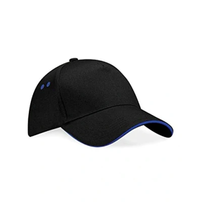 Image de Beechfield B015c Ultimate Casquette à 5 panneaux, visière avec insert de couleur taille unique