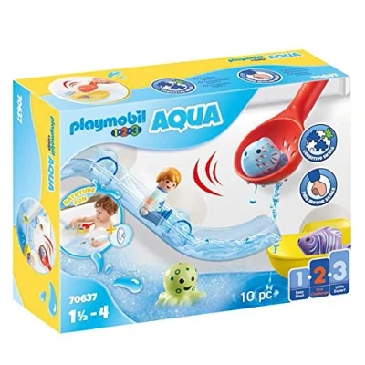 Image de Playmobil 1 2 3 Aquafishing FUN WITH SEA Creatures 70637 Jeux d&#039;eau pour enfants, Taille: One Size, Multicoloured