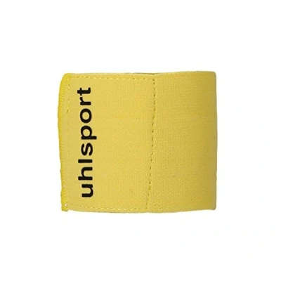 Image de Uhlsport Paire de 3 protége Tibias Jaune 65 mm