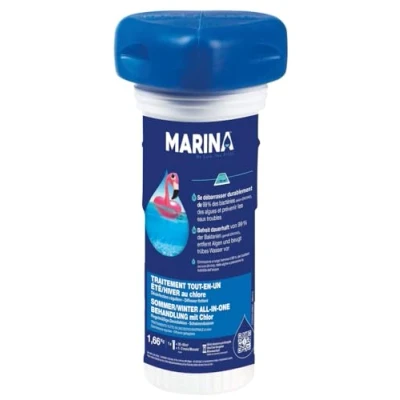 Image de Marina Traitement Chlore Longue durée en diffuseur Flottant pour piscines 30 à 60 m3
