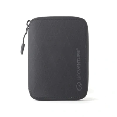 Image de Lifeventure X Pac Mini portefeuille de voyage pour homme avec fermeture éclair et protection RFID Noir Compact, , Compact