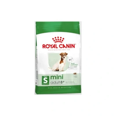 Image de Royal Canin Mini Adult 8+ 2 kg Aliment Complet pour Chiens de Petite Taille (jusqu&#039;à 10 kg) dans la deuxième moitié Leur Vie A partir 8 Ans Peut contribuer à Soutenir vitalité