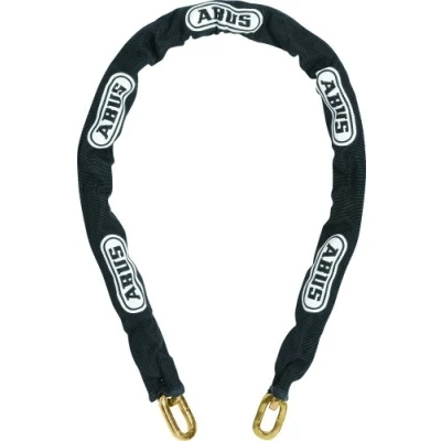 Image de ABUS Antivol à chaîne Iven Chain 8210 vélo en acier trempé avec gaine fibres synthétiques niveau de sécurité 10 140 cm noir