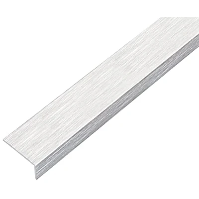 Image de Alberts 489106 Cornière autoadhésive aluminium, aspect acier inoxydable, claire 1000 x 20 10 mm