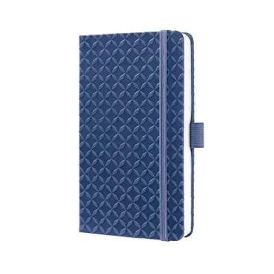 Image de SIGEL Jn100 Carnet de Notes, 9,5 X 15 cm, Ligné, Couverture Rigide, Bleu Foncé, Jolie