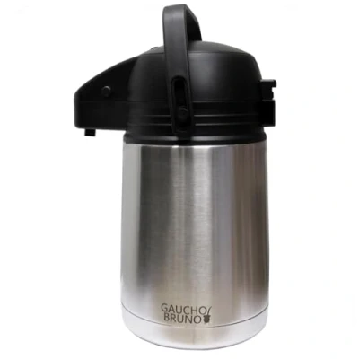 Image de Desktop Flask with Precision Dose Distributeur Gaucho Bruno Ideal for Yerba Mate