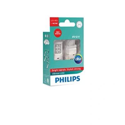 Image de Philips Ultinon LED Lampe de Signalisation Automobile (W21W Red)
