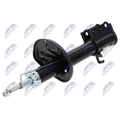 Image de NTY A MZ 005 Amortisseur Essieu arrière gauche Pression de gaz Système bitube Jambe suspension Goujon en haut, Collier bas