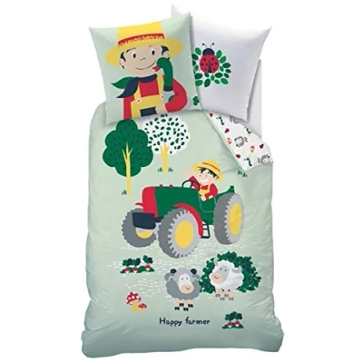 Image de Matt&amp;Rose Parure de lit tracteur Happy Farmer 135 x 200 cm 80
