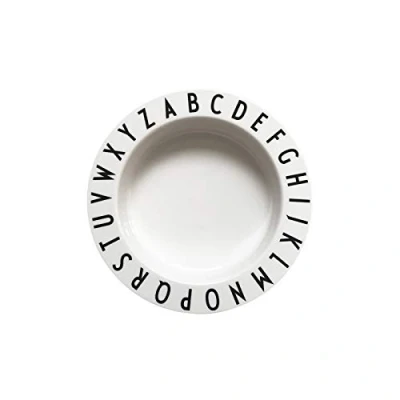 Image de Design Letters Assiettes creuses pour les enfants bebe Assiette Creuse Tritan vaisselle réutilisable enfant Plaques incassables Dessert Soupe sûr lave sans BPA à goûter