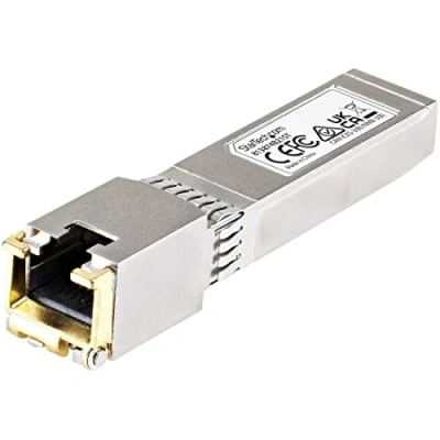 Image de StarTech.com Module SFP+ GBIC compatible HP 813874 B21 transmetteur Mini 10GBASE T (813874B21ST)