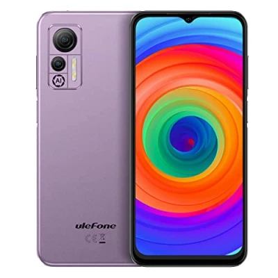 Image de Ulefone 4G Téléphone Portable Android 12 Note 14(64Go), Emplacement pour 3 Cartes, 4Go+64Go, Smartphone Débloqué Dual SIM, 6,52&#039;&#039; HD+, 13MP+5MP, Batterie 4500mAh, Déverrouillage du Visage GPS Violet
